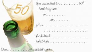 50th Birthday Invitations Free Free Printable 50th Birthday Invitations Drevio