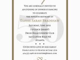 50th Birthday Invite Wording Classic 50th Birthday Gold Surprise Party Invitations