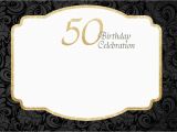 50th Birthday Party Invitation Templates Free Printable 50th Birthday Invitations Template Free