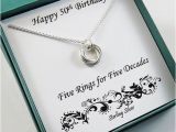 50th Birthday Presents for Him Ireland 50th Birthday Gift for Women Sterling Silver Birthday