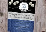 55th Birthday Invitations Double Nickel 55th Birthday Invitation by Mommadazzdesigns