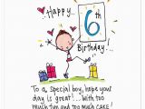 6 Year Old Birthday Card Messages Happy 6th Birthday Birthday Messages for 6 Years Olds