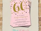 60 Birthday Invitation Ideas 20 Ideas 60th Birthday Party Invitations Card Templates