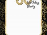 60 Birthday Invitation Templates Free Printable 60th Birthday Invitation Templates Free