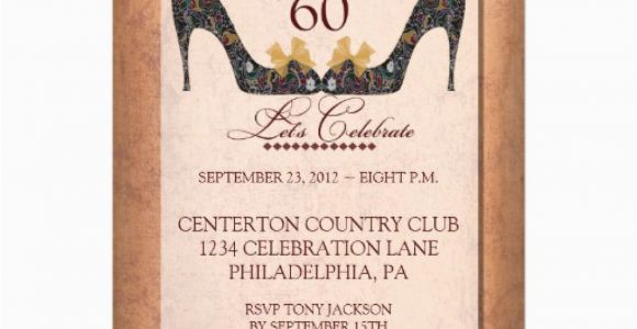 60th Birthday Celebration Invitations 20 Ideas 60th Birthday Party Invitations Card Templates