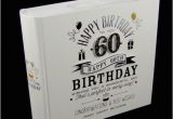 60th Birthday Ideas for Him Uk Signography Photo Album 4×6 60th Birthday