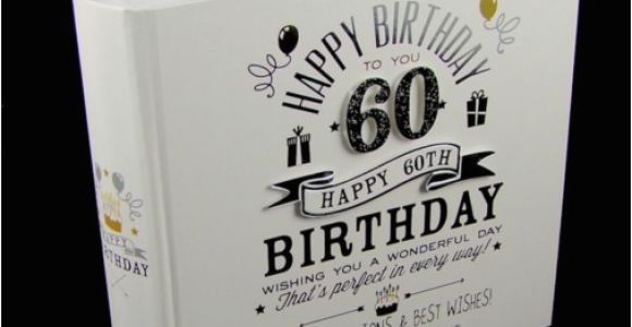 60th Birthday Ideas for Him Uk Signography Photo Album 4×6 60th Birthday