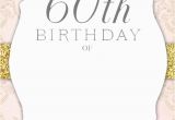 60th Birthday Invitation Templates Free Printable 60th Birthday Invitation Templates Free