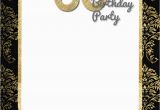 60th Birthday Invitations Templates Free Printable 60th Birthday Invitation Templates Free