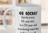 65th Birthday Gifts Male Happy 65 Year Old 1954 65th Birthday Gift Mug for Women or