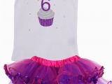 6th Birthday Girl Outfits Girls 6th Birthday Outfit Birthday Cupcake by Bubblegumdivas