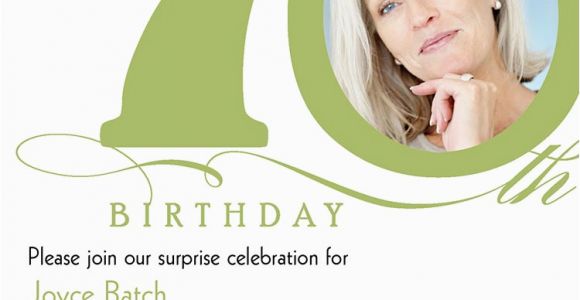 70th Birthday Invitation Card Sample 70th Milestone Birthday Birthday Invitations From