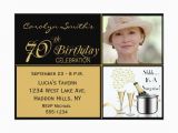 70th Birthday Invitation Wording Ideas 70th Birthday Party Invitations Party Invitations Templates