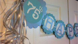 75 Birthday Decorations 75th Birthday Decorations Personalization Available