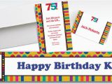 75th Birthday Decorations Party City Custom Birthday Dots Stripes 75th Invitations Party City
