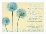 75th Birthday Flowers 61 Best 75th Birthday Invitations Images On Pinterest