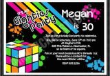 80s themed Birthday Party Invitations 80s themed Birthday Party Invitations A Birthday Cake