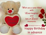 Advance Happy Birthday Wishes Quotes Advance Happy Birthday Wishes for Lover Images