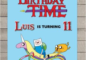 Adventure Time Birthday Invitations Adventure Time Birthday Invitations Custom Invitations