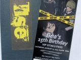 Anime Birthday Invitations Cheng and 3 Kids Bea 39 S 15th Birthday Party