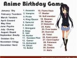 Anime Birthday Meme Anime Birthday Game by Recyclebin Meme Center