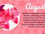August Birthday Flowers Your Birth Flower is August