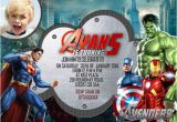 Avengers Birthday Invitation Templates Free 34 Superhero Birthday Invitation Templates Free Sample
