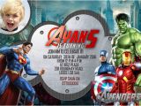 Avengers Birthday Invitation Templates Free 34 Superhero Birthday Invitation Templates Free Sample