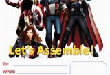 Avengers Birthday Invitation Templates Free 7 Best Images Of Free Avengers Printable Birthday