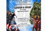 Avengers Birthday Invites Avengers Invitations Party Invitations Ideas