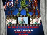 Avengers themed Birthday Invitation 51 Best Avengers Invitations Images On Pinterest