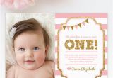 Baby 1st Birthday Thank You Cards Card Design Ideas Beautiful Baby 1st Birthday Thank You