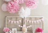 Baby Girl First Birthday Party Decoration Ideas Country Girl Home 1st Birthday