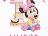 Baby Minnie 1st Birthday Decorations Disney Baby Minnie 1st Birthday Iron On Transfer Decal