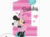 Baby Minnie Mouse 1st Birthday Decorations Baby Minnie Mouse First 1st Birthday Invitations Birthday