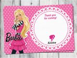 Barbie Birthday Invites 10 Marvellous Barbie Birthday Invitation Card Free