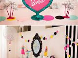 Barbie Decorations for Birthday Parties Colorful Modern Barbie Birthday Party Ideas Hostess