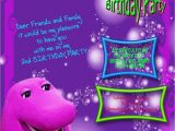 Barney Birthday Card Barney Birthday Cards 2 Card Design Ideas