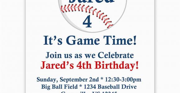 Baseball Birthday Invitation Wording Baseball Party Invitations Party Invitations Templates