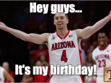 Basketball Birthday Meme Memes for Mcconnell the Birthday Boy Arizona Wildcats