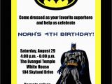 Batman Birthday Invitation Template Birthday Invitations Batman Birthday Invitations