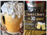 Beer Birthday Party Decorations Beer Birthday Quot Bryan 39 S 30th Birthday Quot Kakor Bar Och