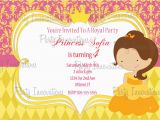 Belle Birthday Party Invitations Printable Princess Belle Birthday Party Invitation Plus Free