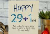 Best 30th Birthday Present for Husband 29 1th Hand Made Gifts Birthday Cards for Him