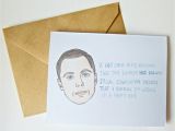 Big Bang theory Birthday Card Big Bang theory Sheldon Birthday Card by Averycampbellart