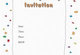 Birthday Bash Invitations Templates 40 Free Birthday Party Invitation Templates Template Lab