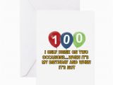 Birthday Card 100 Years Old 100 Year Old Birthday Designs Greeting Card by Eatsleeptees