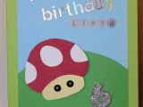 Birthday Card for 6 Year Old Boy Mario Birthday Card for 6 Year Old Boy Handmade