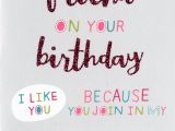Birthday Card for Close Friend Special Weird Friend Birthday Card Cards Love Kates
