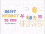 Birthday Card for Facebook Post Happy Birthday to You Free Animated Birthday Cards for